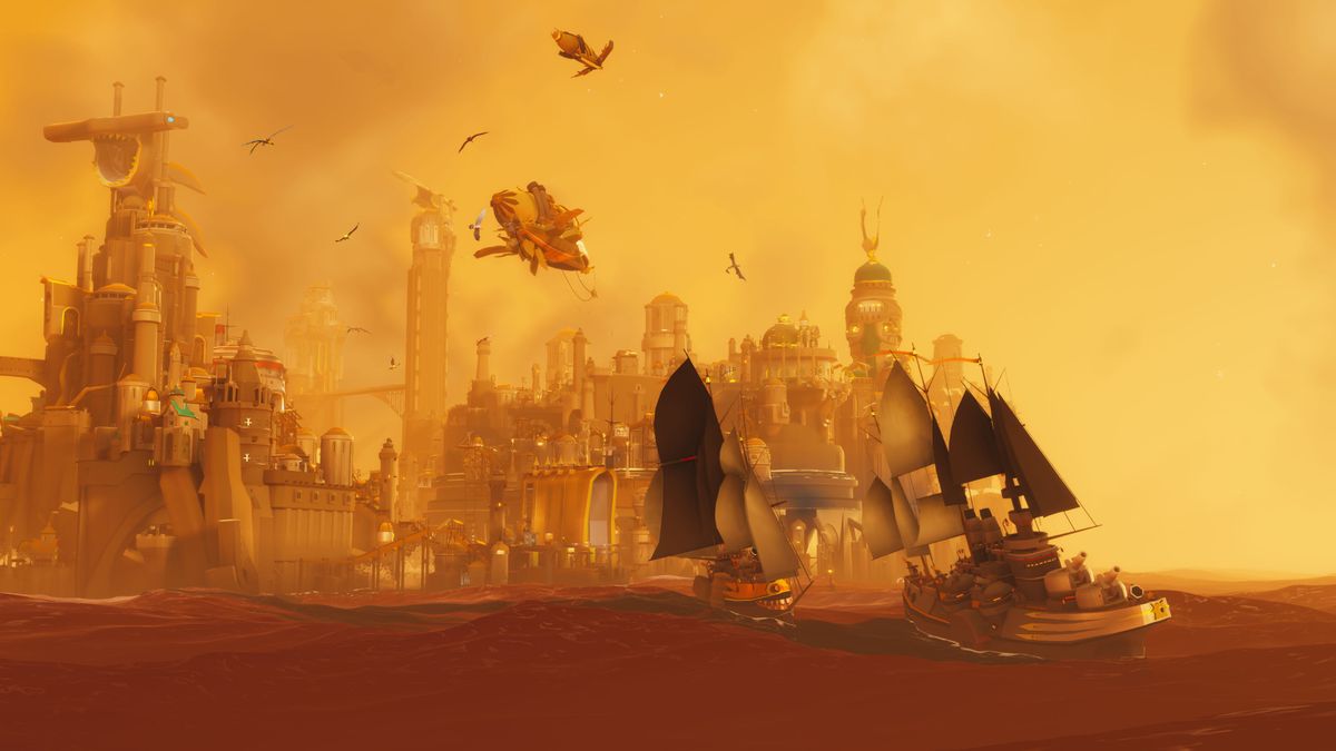 Bulwark: Falconeer Chronicles pre-release screenshots.