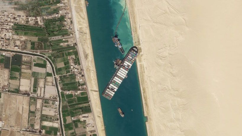 Google Suez canal