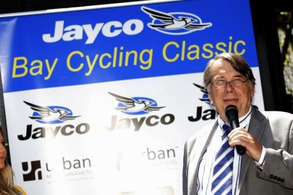 Jayco Bay Cycle Classic organiser John Trevorrow