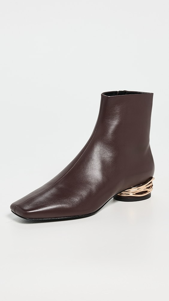 Simkhai Gia Leather Ankle Boots
