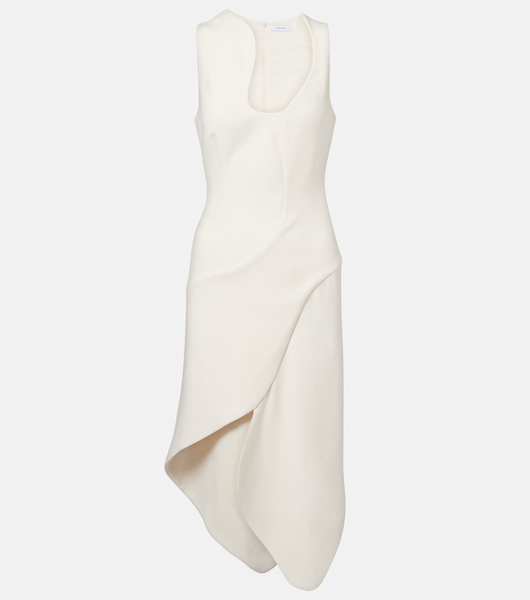 Asymmetric Midi Dress