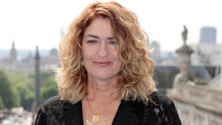 Anna Chancellor attends the My Lady Jane Photocall at Hotel Café Royal on June 18, 2024 in London