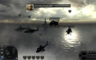 One of the best missions in World in Conflict involves a helicopter assault on Soviet forces that have occupied Ellis, Governor's and Liberty islands in New York.