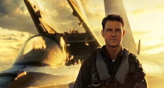 Tom Cruise as Maverick in the Top Gun sequel.