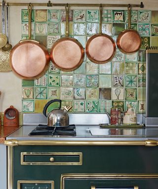 French country kitchen tiles