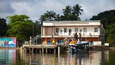 Warterfront at Bonthe, Sherbro Island, Sierra Leone