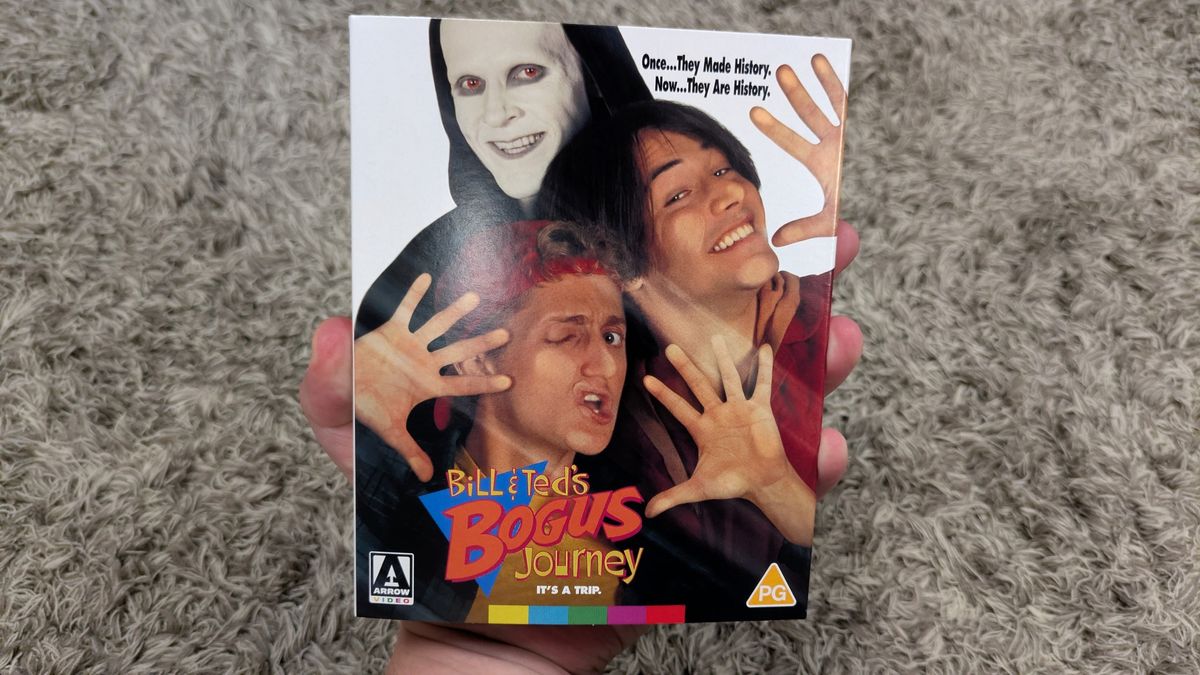 Bill &amp; Ted's Bogus Journey 4K Blu-ray case