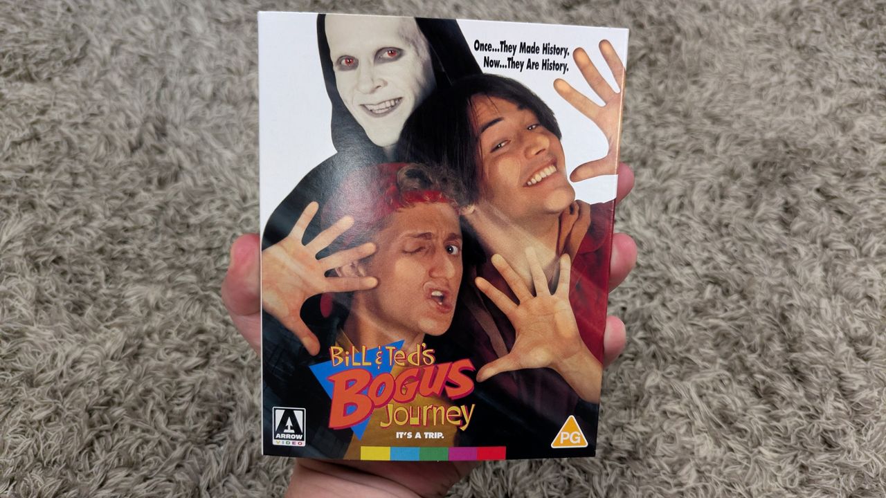 Bill &amp; Ted's Bogus Journey 4K Blu-ray case