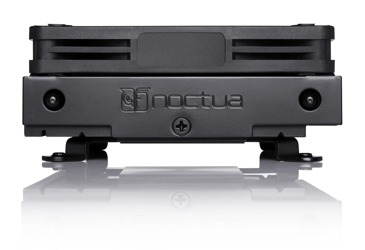 Press materials for the Noctua NH-L9i-17xx low-profile coolers and ND-FD1 fan duct kit.