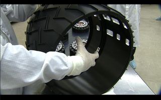 Curiosity rover wheel wear on Mars has become the number-one issue for engineers to cope with and develop work-around strategies for.