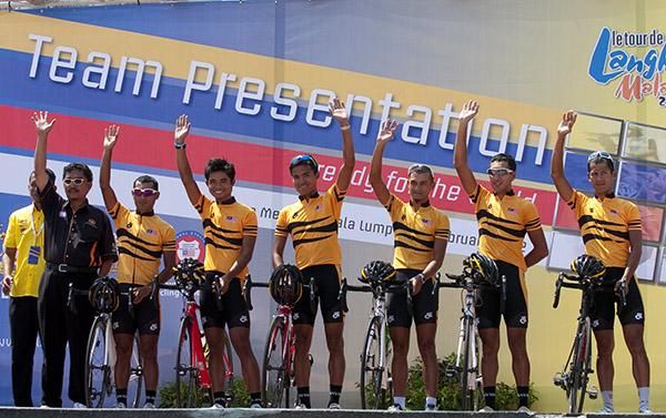 The Malaysian National team are obvious favourites among fans here.