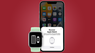 Recovering an Apple Watch through iOS 15.4