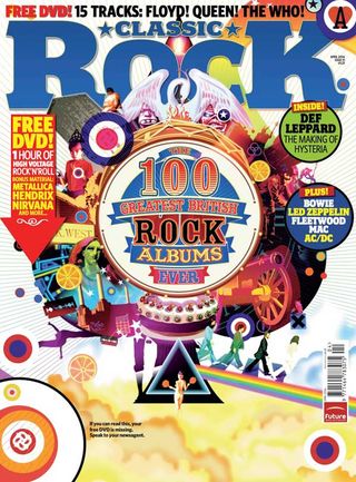 The cover of Classic Rock 91