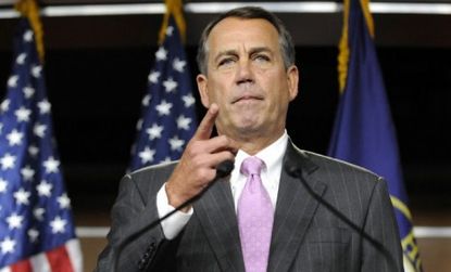 House Speaker John Boehner convinced his GOP caucus to pass a temporary spending bill on Friday, but only after 48 members of his party revolted in an embarrassing Wednesday vote.