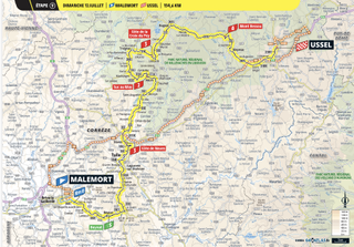 Stage 9 - Tour de France 2026 stage 9 preview - Shortened by 30km but four climbs remain on breakaway-friendly route to Ussel