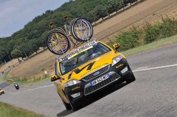 The lonely road of the neutral service vehicle...