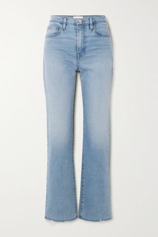 Le Jane Ankle Cropped High-Rise Straight-Leg Jeans