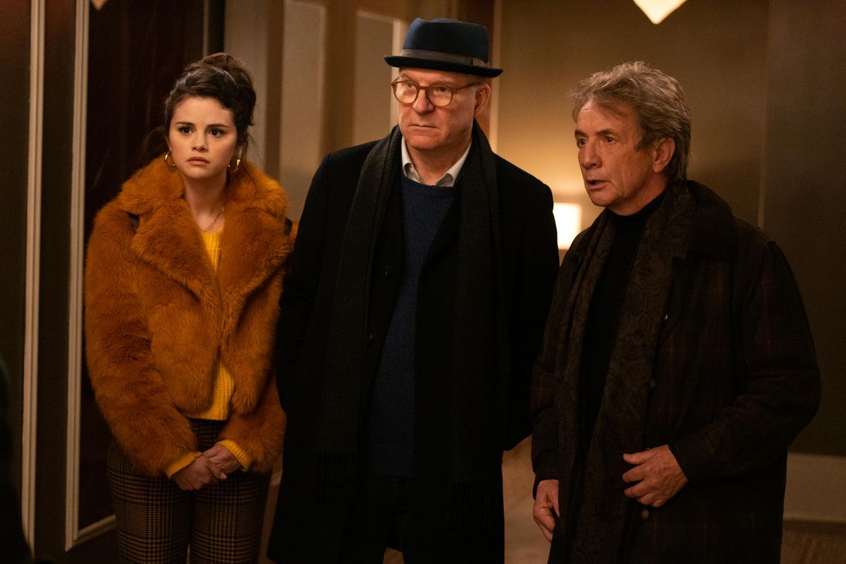 &#039;Only Murders In the Building&#039; trio Selena Gomez, Steve Martin and Martin Short as Mabel, Charles and Oliver. 