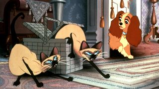 Devon and Rex in Lady and the Tramp movie