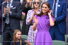 Kate Middleton and Princess Charlotte and Wimbledon Men's Final 2024