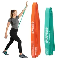 THERABAND Resistance Band Set of 2, Light and Medium Loop, 15-25 Lb THERABAND Resistance Band Set of 2, Light and Medium Loop, 15-25 Lb