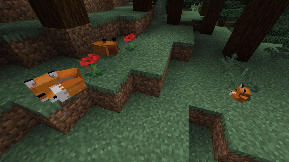 How To Tame A Fox In Minecraft Taiga Biome Spawn Locations In Minecraft And More Pc Gamer