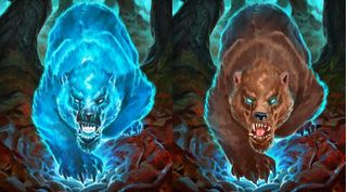 Witchwood Grizzly, before and after