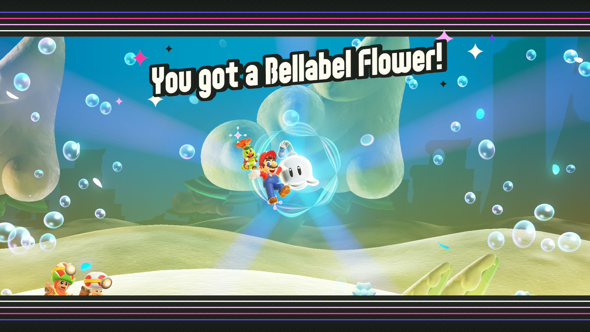 Super Mario Bros. Wonder &amp;ndash; Nintendo Switch 2 Edition + Meetup in Bellabel Park, Mario gets a Bellabel Flower