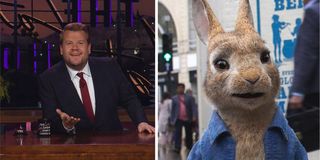 James Corden - The Late Late Show with James Corden/Peter Rabbit 2: The Runaway