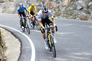 Jonas Vingegaard on stage 15 of the 2021 Tour de France