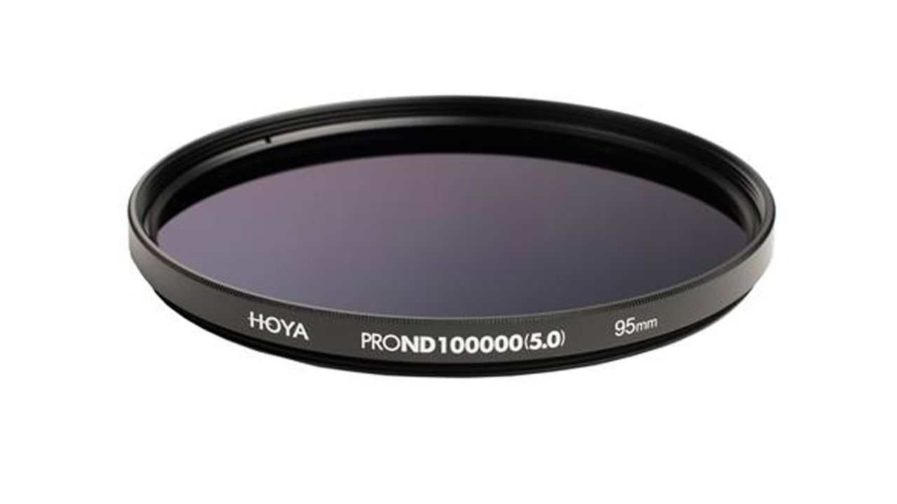 Hoya Pro ND 100000 Solar Filter on a white background