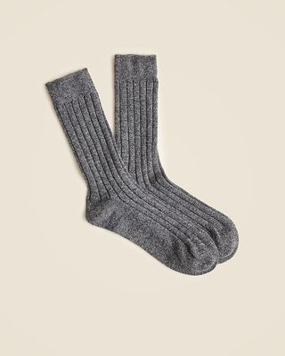 Cashmere-Blend Trouser Socks