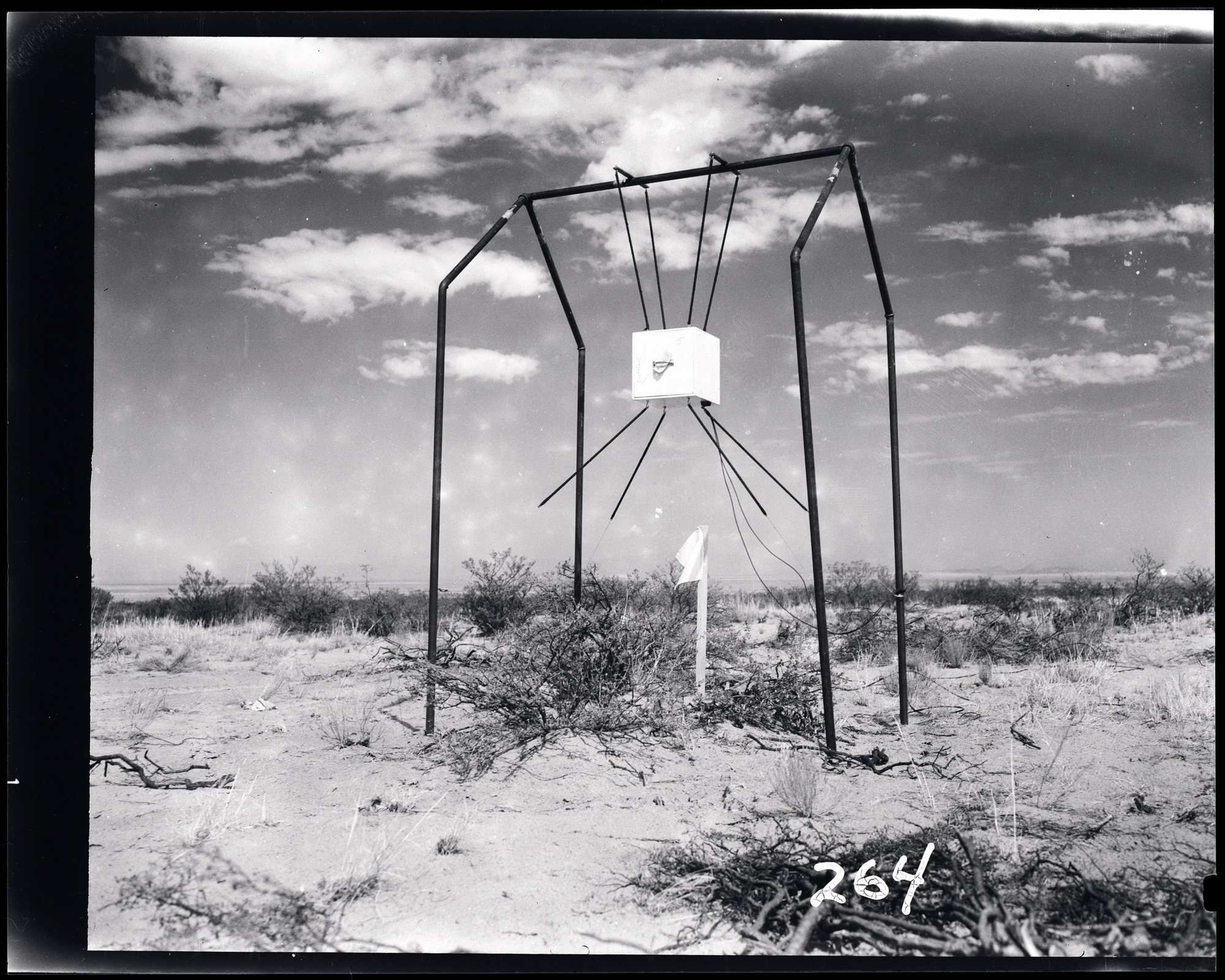 Photo from Trinity Nuclear Test site