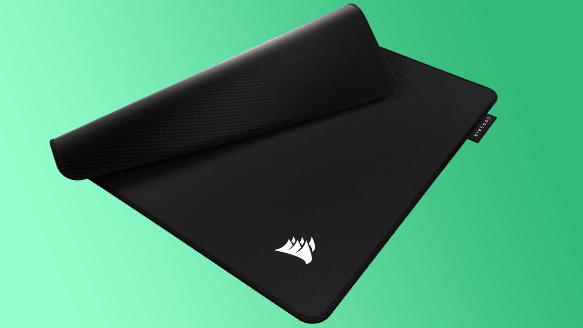 Corsair's latest mouse pad is just begging to have my greasy fingers all over it
