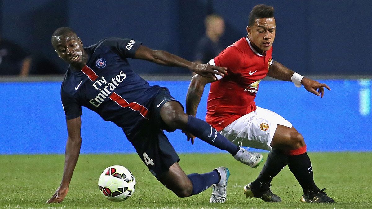 Blaise Matuidi and Memphis Depay