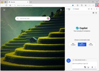 Microsoft Edge with Copilot