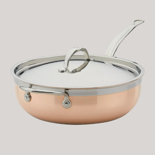Hestan Copperbond Stainless Steel Essential Chef's Pan &amp;amp; Lid, 28cm