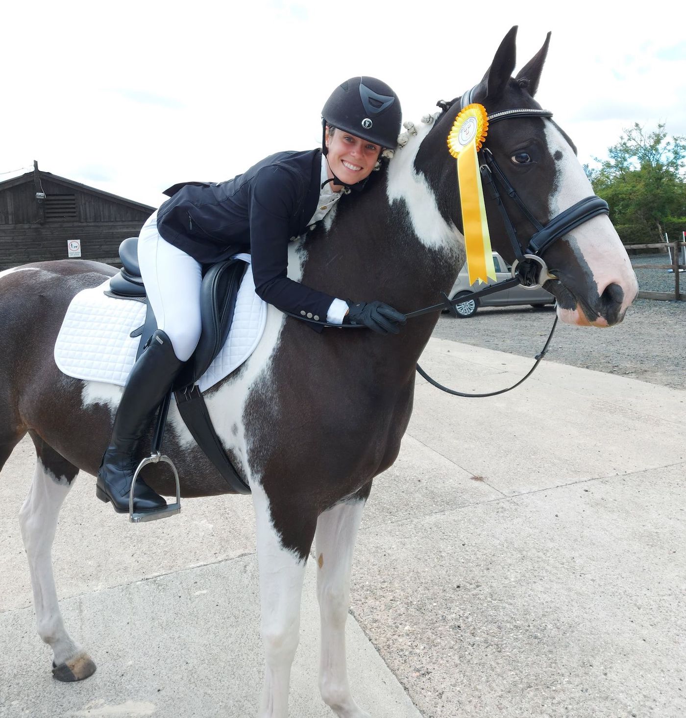 Horse rider injured on road riding two abreast