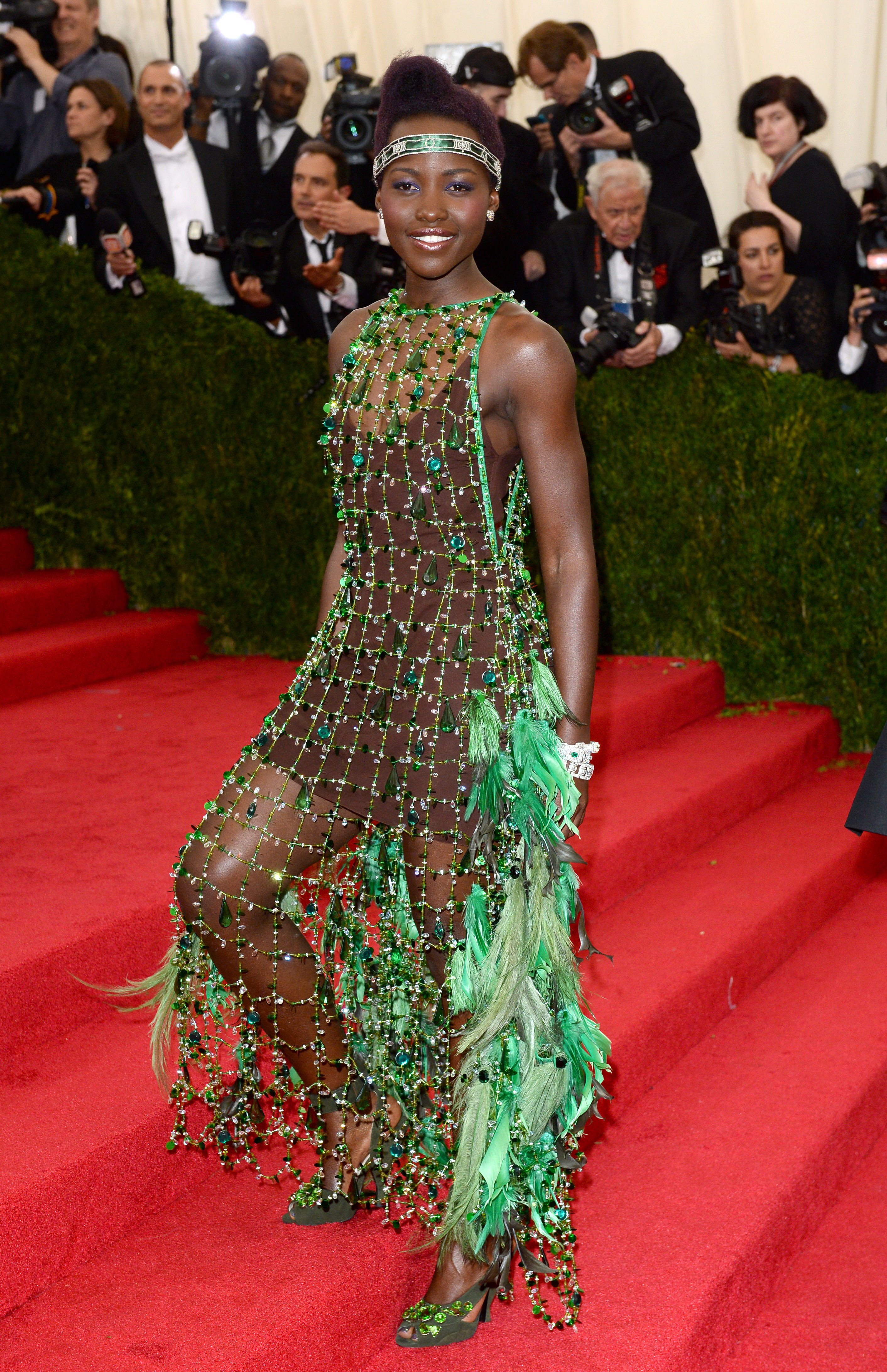 Lupita Nyongo at the 2014 Met Gala
