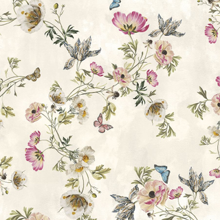 floral/botanical wallpaper