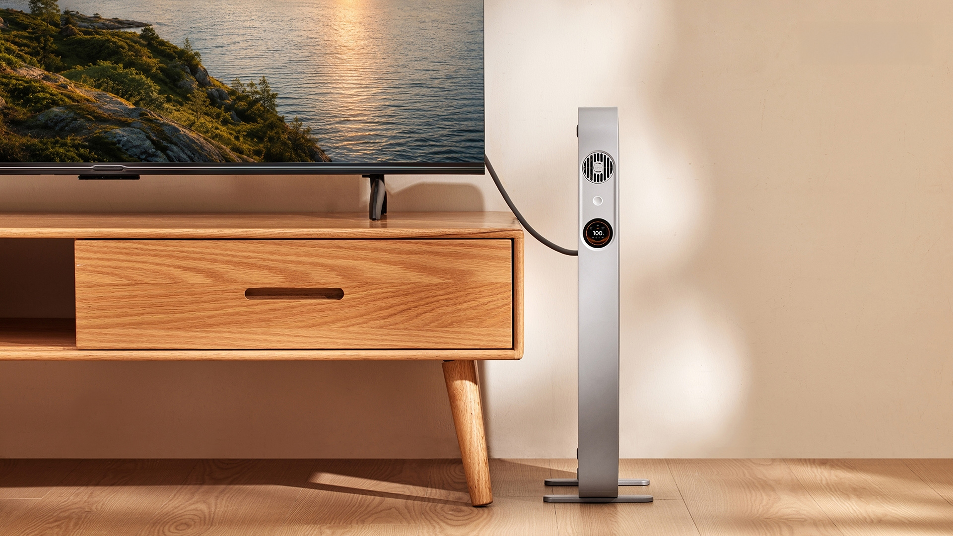 Jackery FridgeGuard in situ