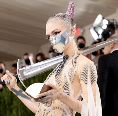 weirdest met gala - grimes