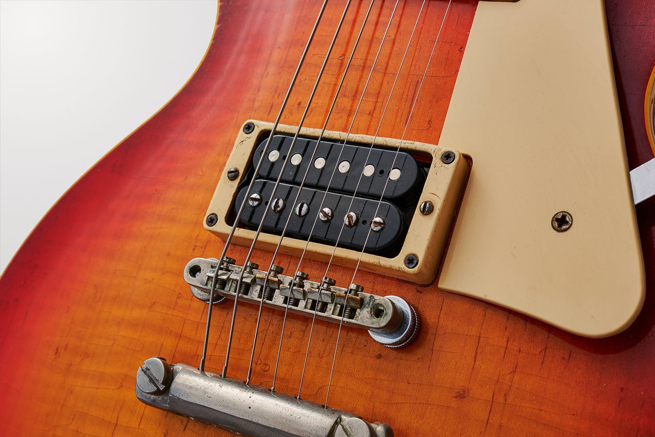 Eric Clapton's Summersburst Les Paul &ndash; detail