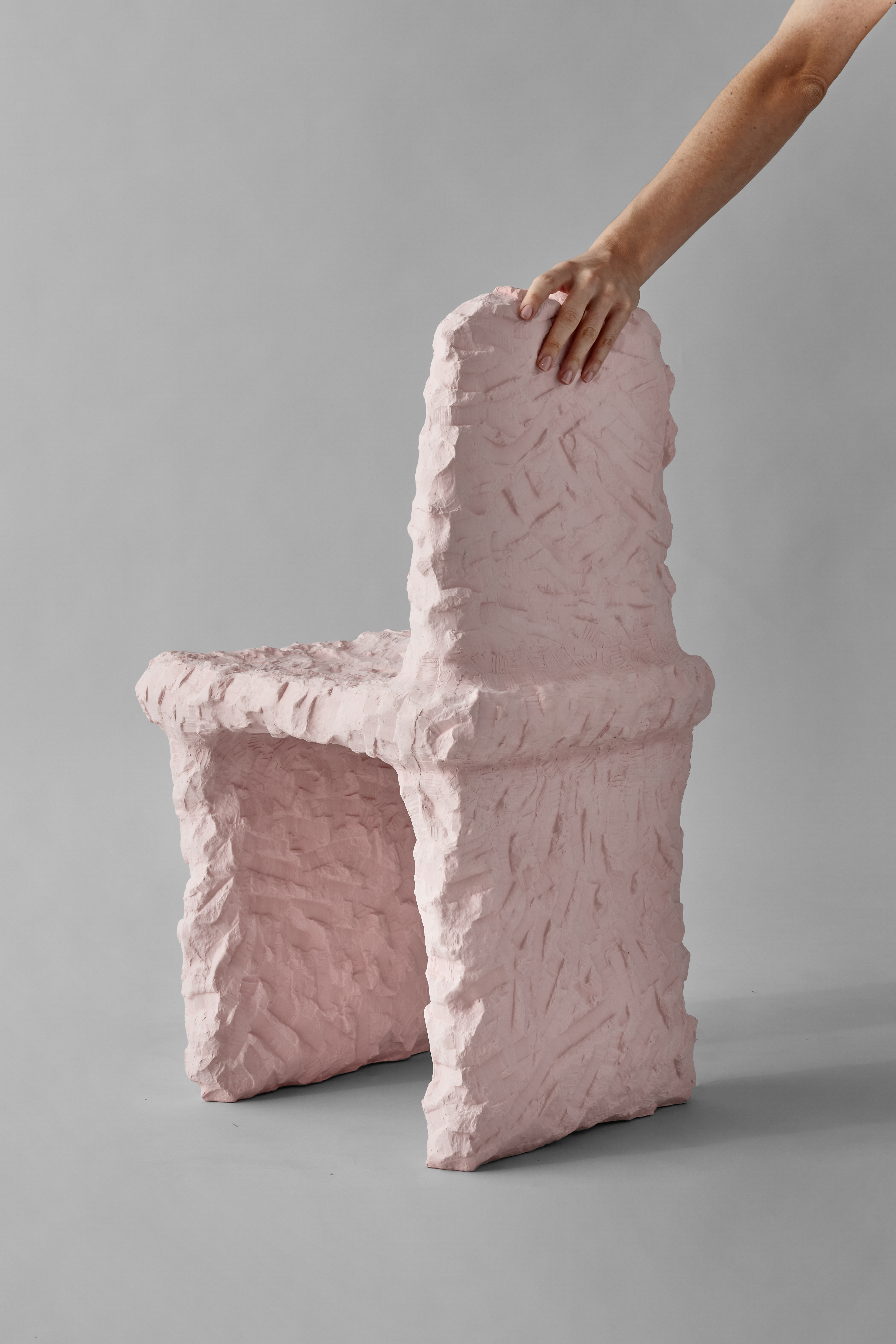 Ceramic chairs by Max Lamb for Gallery Fumi