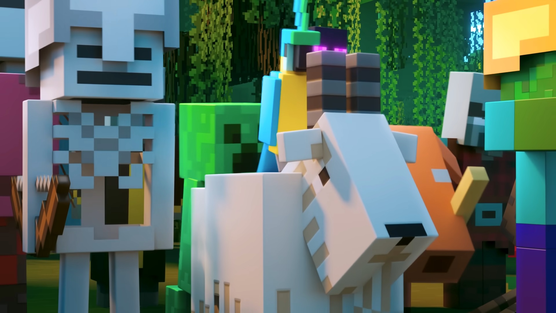 The Enemy - Minecraft: Mojang revela três candidatos a próxima mob do jogo
