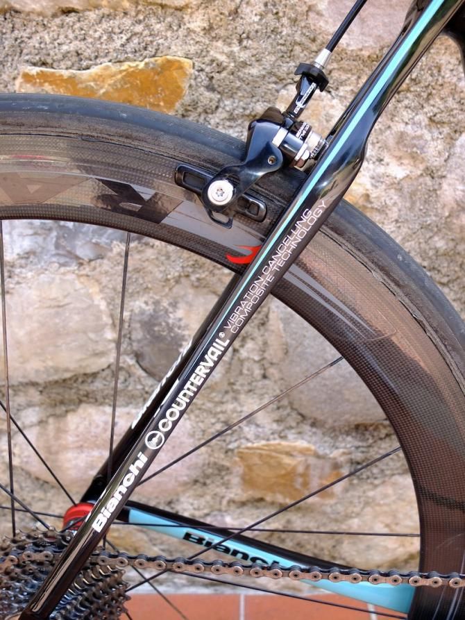 CV stands for Countervail, which cancels vibration instantly in the frame before it can reach the rider
