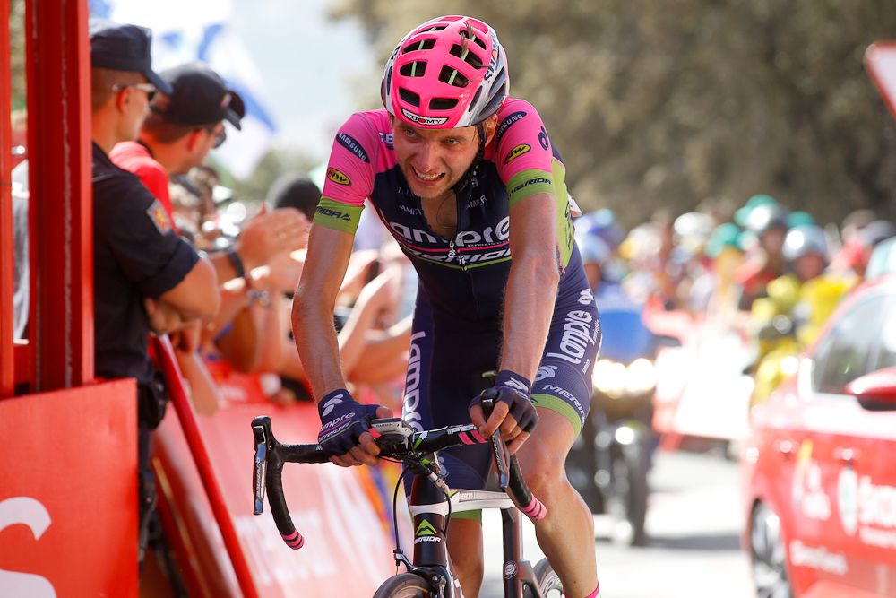 Ilia Koshevoy (Lampre-Merida) during stage 7.