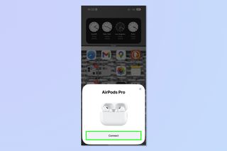 A screenshot showing the steps required to reset AirPods