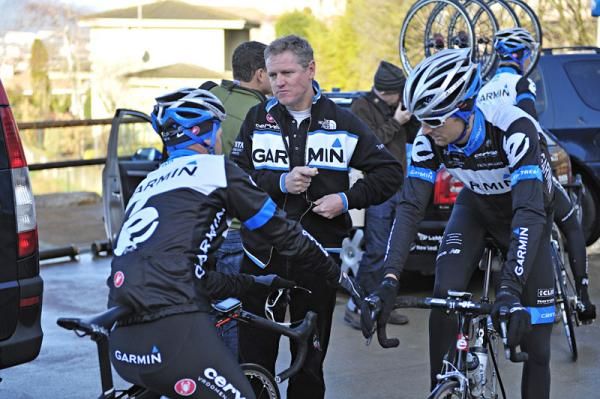Weltz gives out the day's training orders