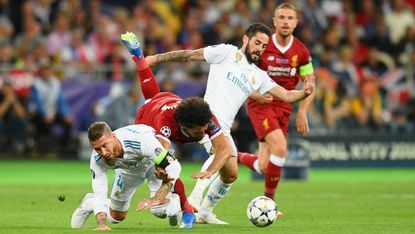 Mohamed Salah shoulder injury update Egypt World Cup Sergio Ramos